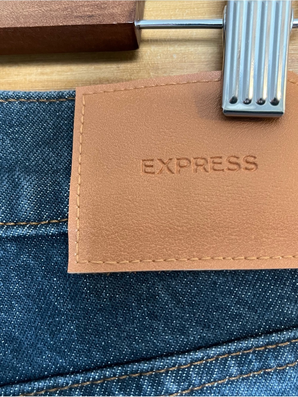 Express Wide Leg High Rise Jeans - Picture 7 of 7